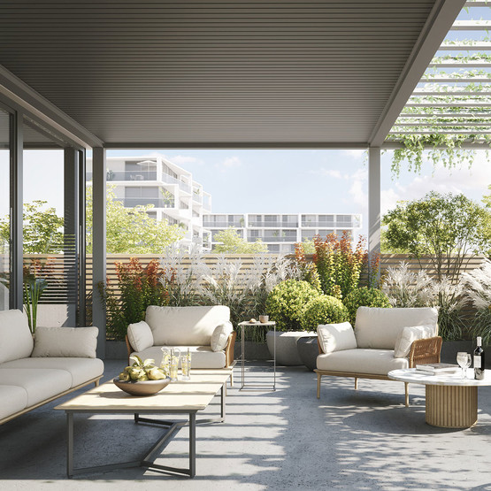 Vilo Fronto PVC Lamelli Duvar ve Tavan Paneli Antrasit