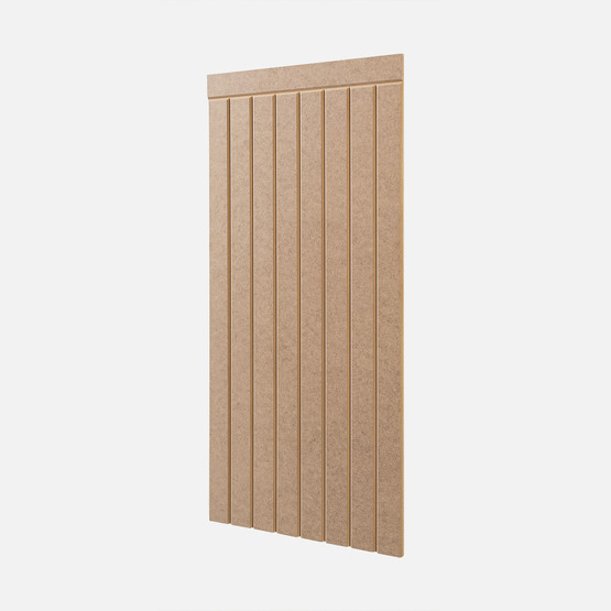 Boyanabilir Ham MDF Duvar Paneli

