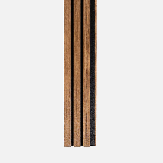 Soft Touch  MDF  Duvar Paneli18x121x2800mm Teak-Black
