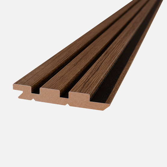 Soft Touch  MDF  Duvar Paneli18x121x2800mm Teak-Black
