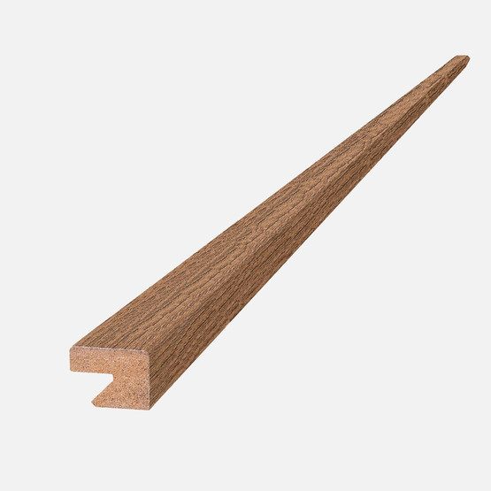 MDF Duvar Paneli Sağ BitişProfili  18x24x2800mm  Teak-Black
