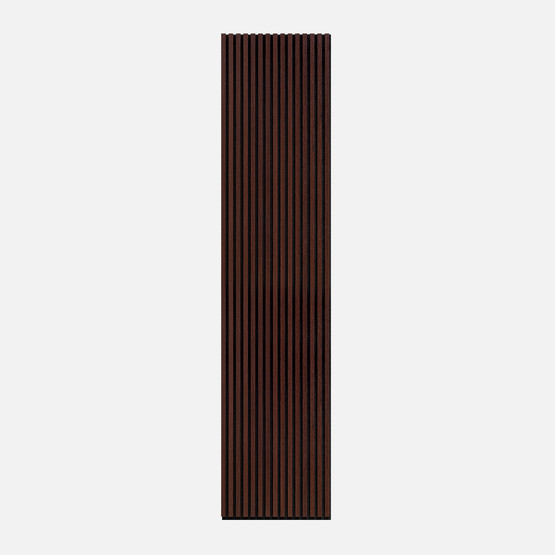 MDF Akustik Duvar Paneli 20x600x2800mm Koyu Ceviz 
