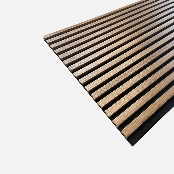 MDF Akustik Duvar Paneli 20x600x2800mm Teak