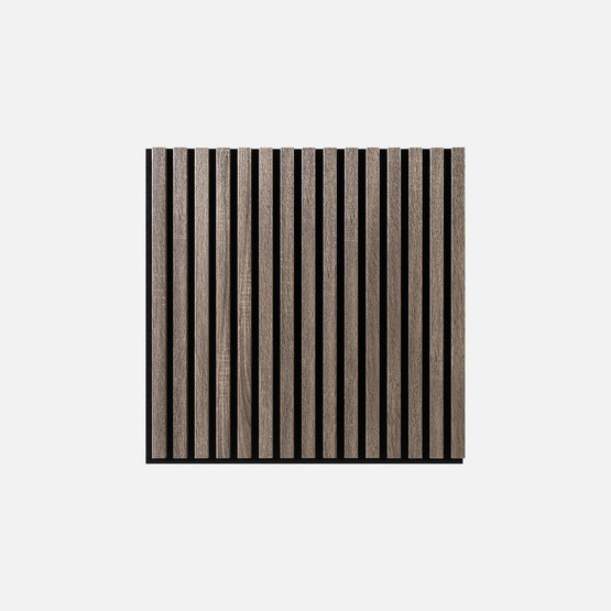 Akustik MDF Duvar Paneli Kare Grey Oak 
