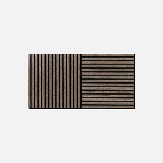 Akustik MDF Duvar Paneli Kare Grey Oak 

