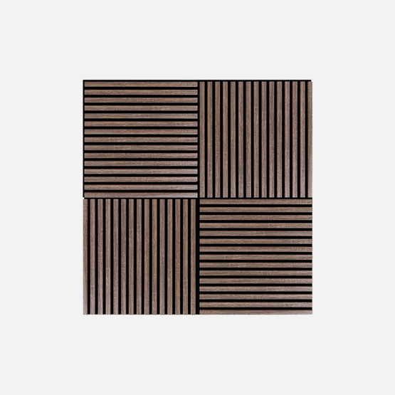 Akustik MDF Duvar Paneli Kare Grey Oak 
