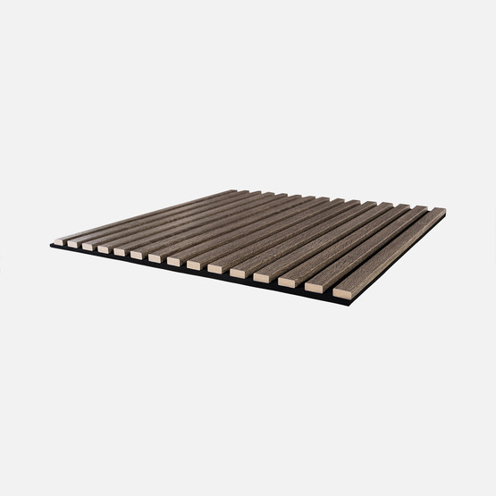 Akustik MDF Duvar Paneli Kare Grey Oak 
