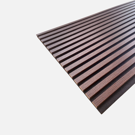 MDF Akustik Duvar Paneli Kare 20x600x600mm Koyu Ceviz
