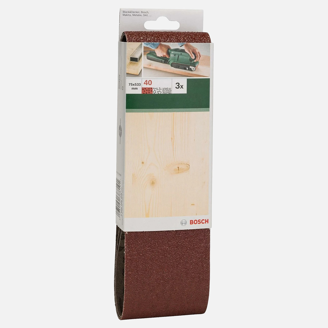    Bosch Tank Zımpara Kağıdı 75x533 mm 40 