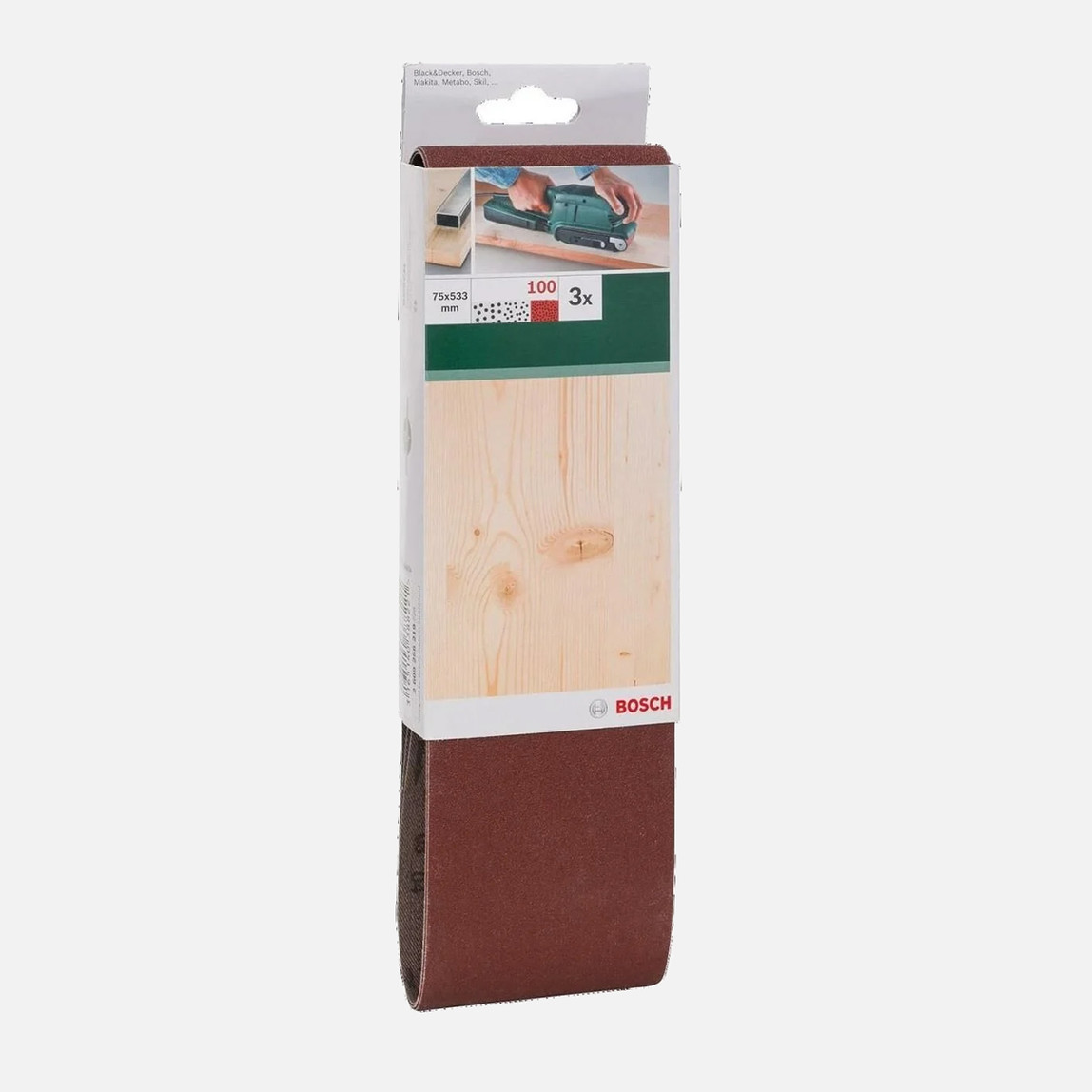    Bosch Tank Zımpara Kağıdı 75x533 mm 100 