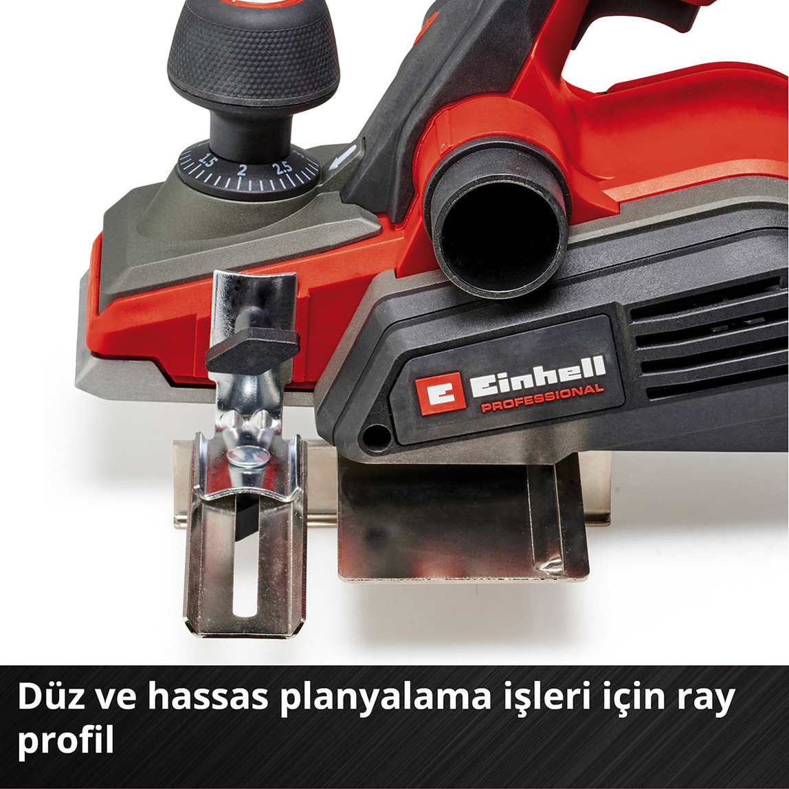    Einhell TP-PL 18/3 Li BL Solo Akülü Planya (Akü ve Şarj Cihazı Dahil Değildir.) 