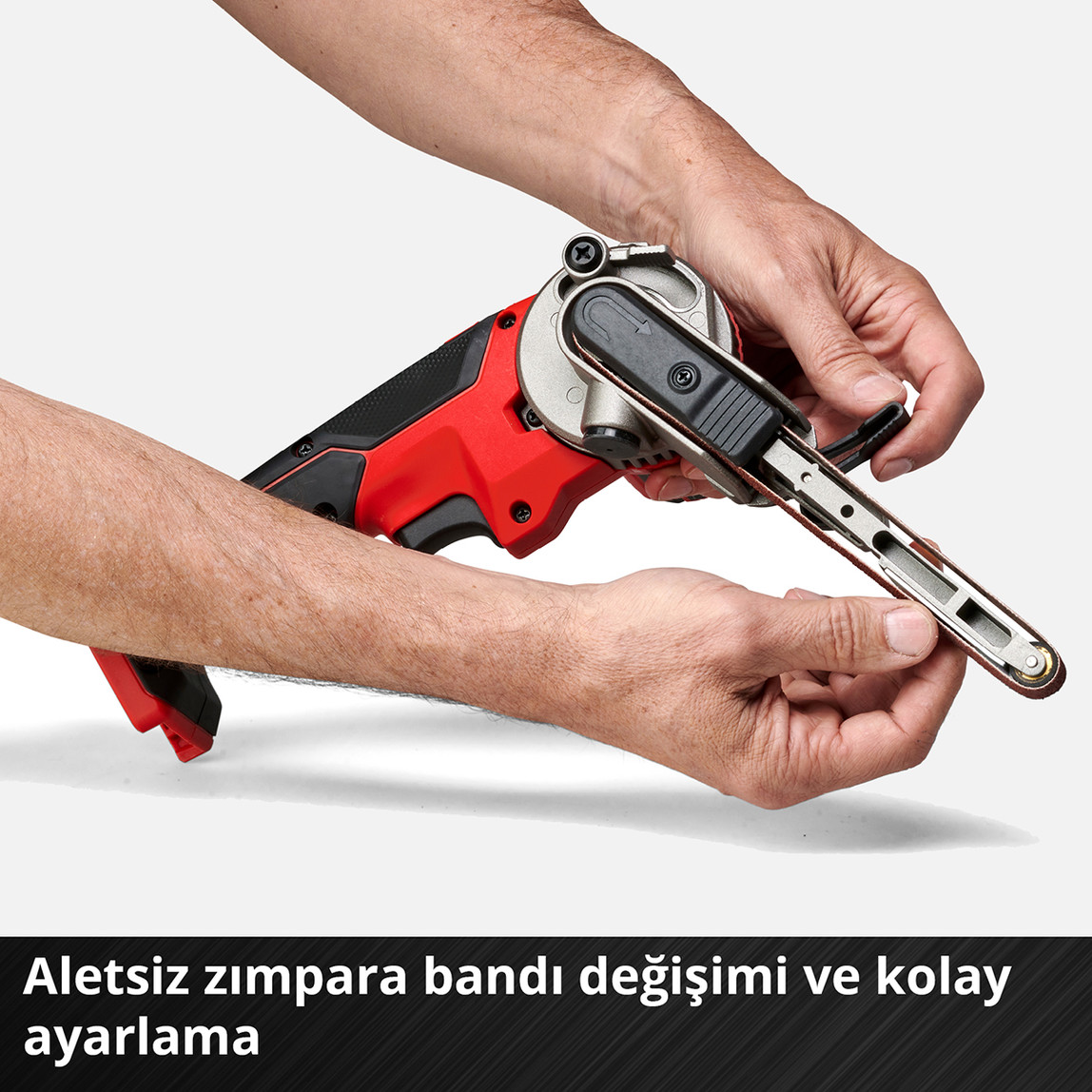    Einhell TP-BF 18Li Solo Akülü Bant Eğe (Akü ve Şarj Cihazı Dahil Değildir.) 
