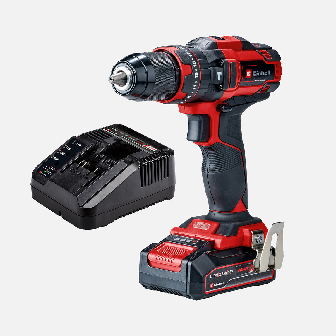    Einhell TE-CD 18/44 Akülü Darbeli Vidalama (1x2,5 Ah) 