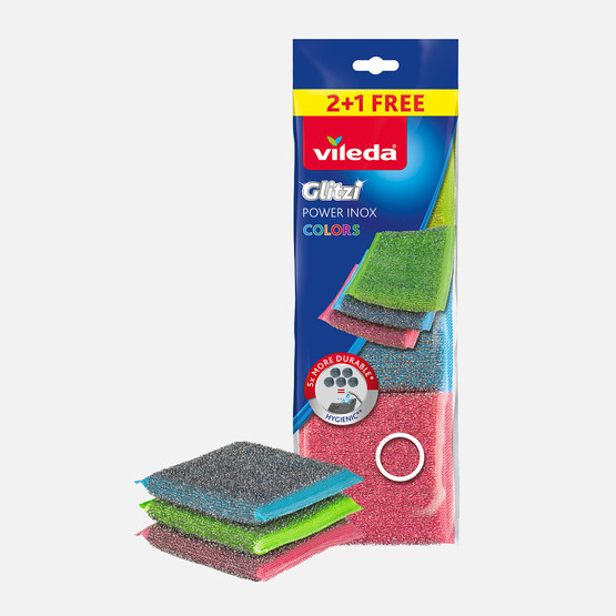 Vileda Glitzi Power Inox Ovma Süngeri