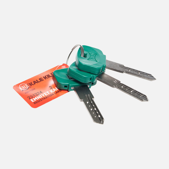 Kale Kilit Antrasit Bilyalı Tuzaklı Mandallı Silindir