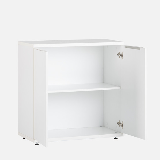 Sonorous 2 Kapaklı Çok Amaçlı Dolap Beyaz