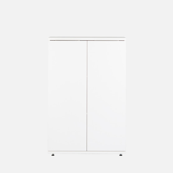 Sonorous 2 Kapaklı Çok Amaçlı Dolap Beyaz