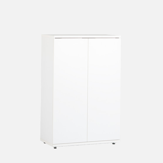 Sonorous 2 Kapaklı Çok Amaçlı Dolap Beyaz