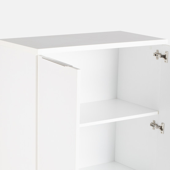 Sonorous 2 Kapaklı Çok Amaçlı Dolap Beyaz