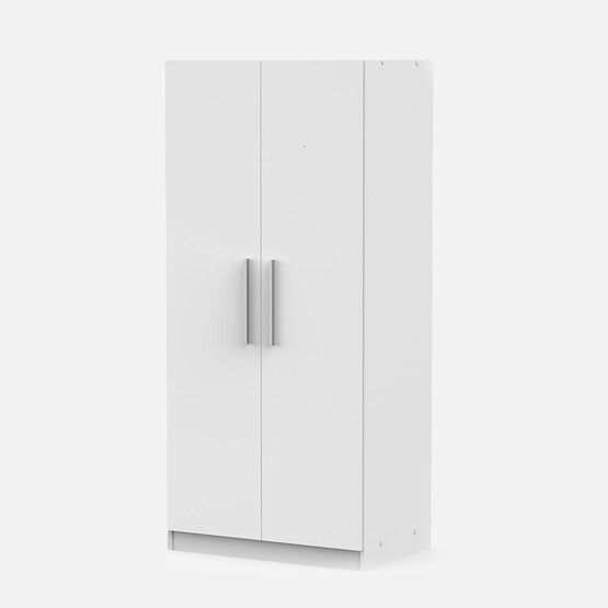 Sonorous 2 Kapaklı Gardırop Beyaz