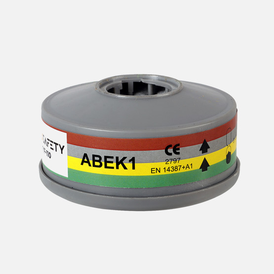 Max Safety Abek 1 Gaz Yedek Yüz Maskesi Filtresi