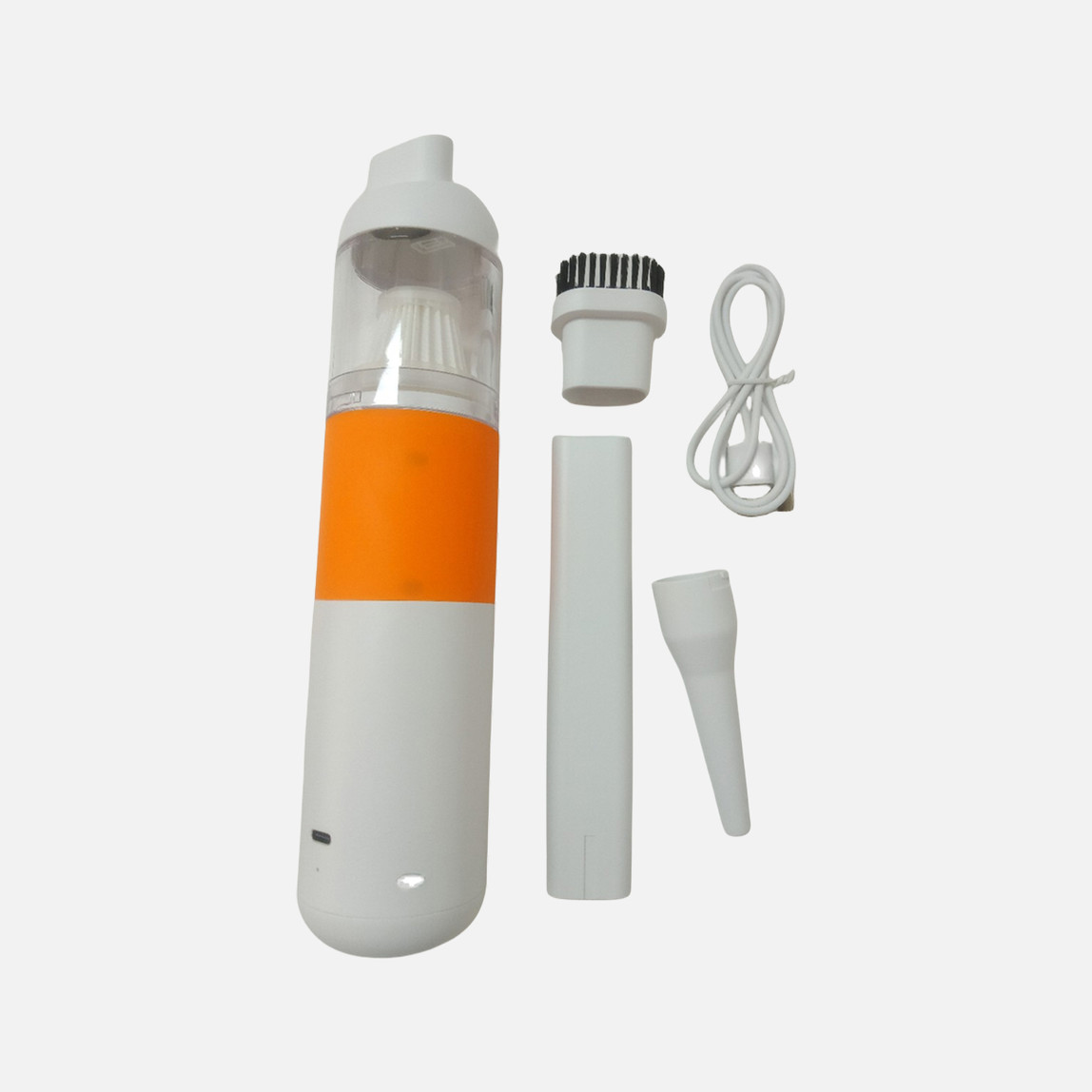    Taşınabilir 5V 1.2A Kablosuz Şarjlı Araç Süpürgesi 