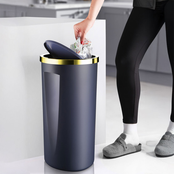 Primanova Lenox Çöp Kovası 35L Lacivert