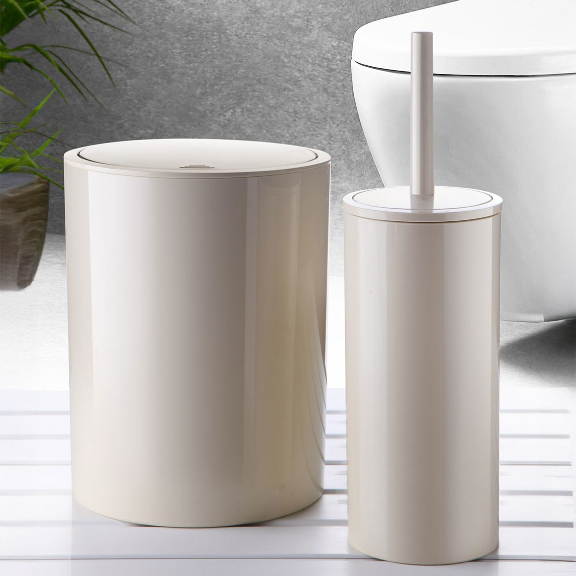    Primanova Flores 2'li Banyo Seti Bej 