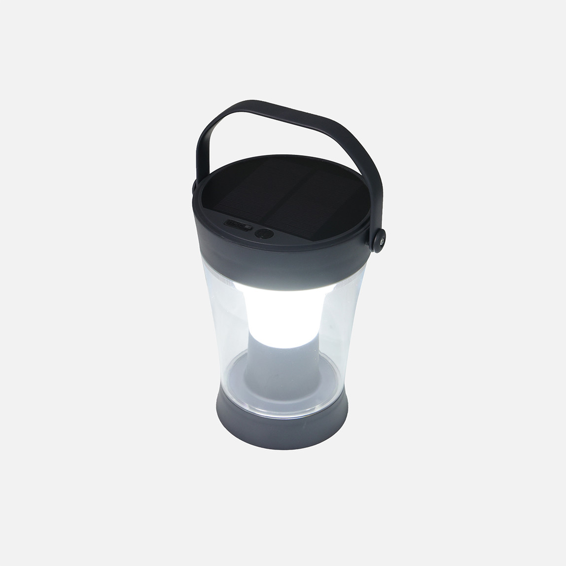    Solar ve Usb Şarjlı Taşınabilir Led Kamp Feneri 