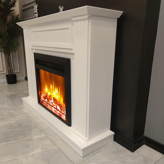 Dlc Nordica 1800W Dekoratif Şömine Beyaz