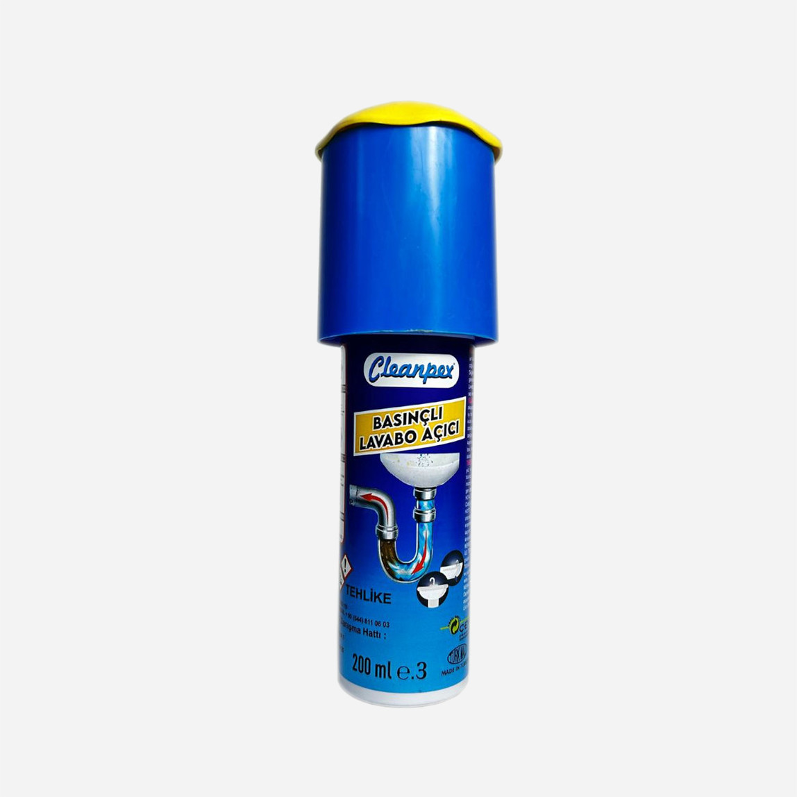    Cleanpeks Basınçlı Lavabo Açıcı 