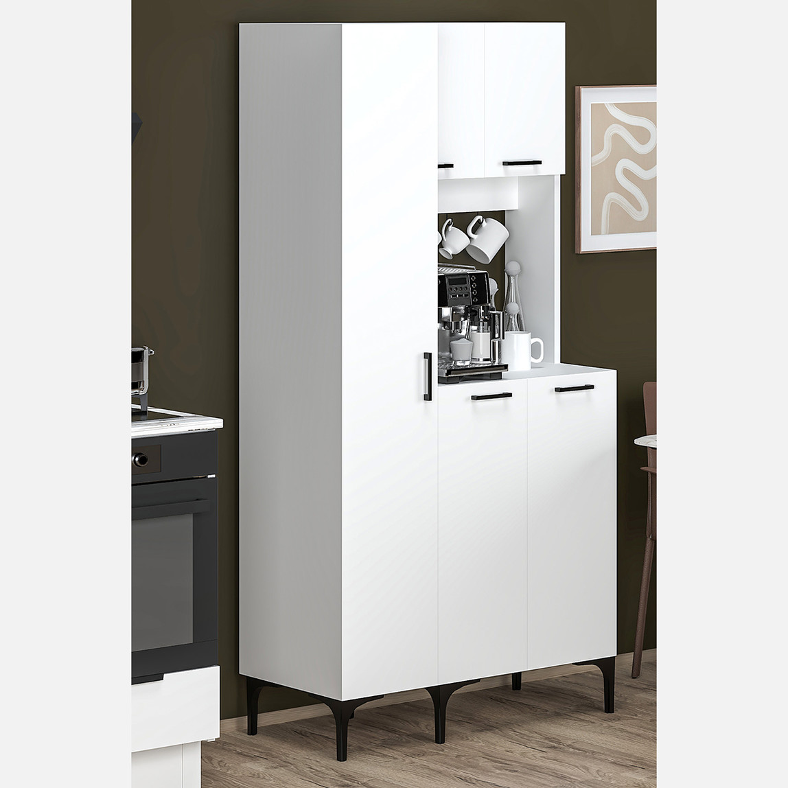    Fly Mayi Çok Amaçlı Mutfak Dolabı 