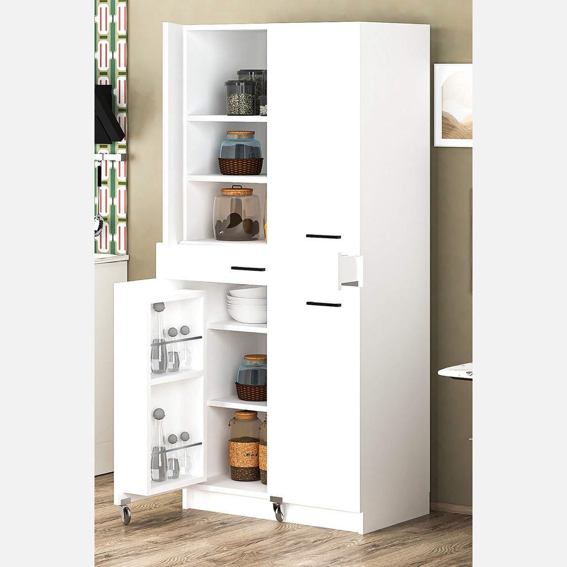    Fly Sima Çok Amaçlı Kiler Dolabı 