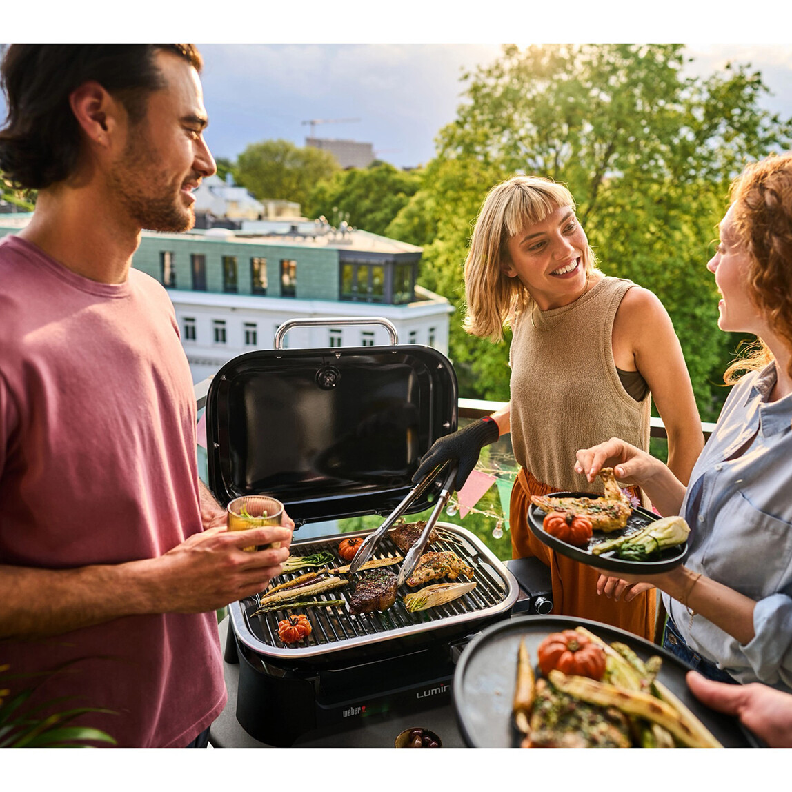    Weber Lumin Compact Elektrikli Mangal 91010979 