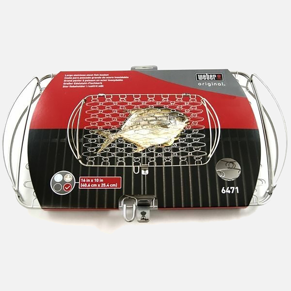    Weber Balık Izgarası Büyük boy 6471 