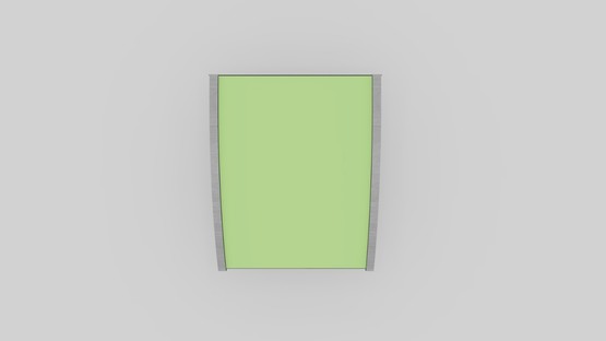 Global Tente Kapı Üstü Sundurma 120x100 Yeşil- Ana Kit-Lüx Seri

