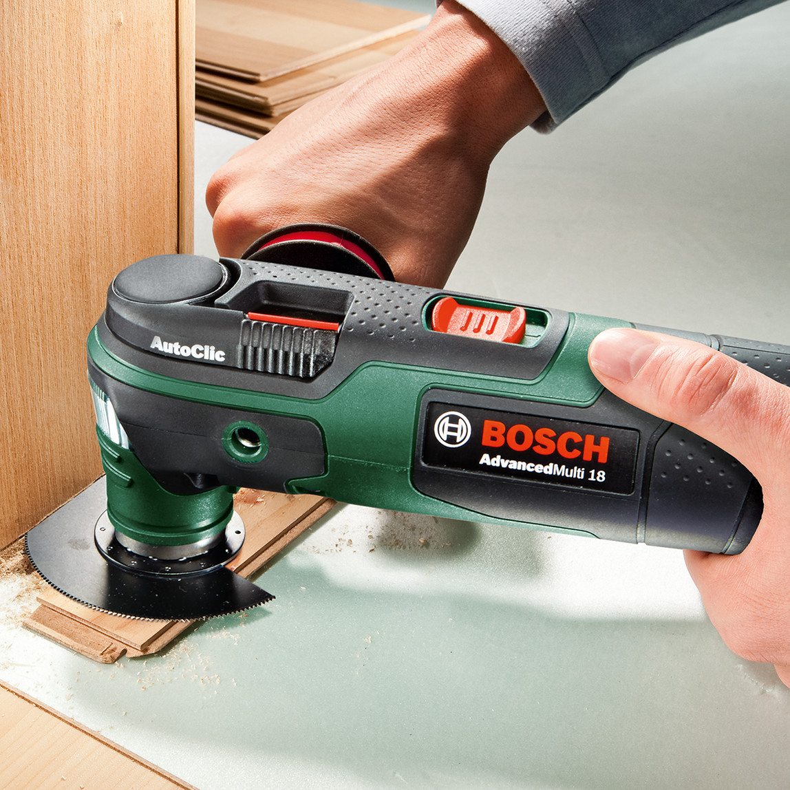    AdvancedMulti 18 (Solo)Akülü Çok Fonksiyonlu Alet (Akü ve Şarj Cihazı Dahil Değildir.) 