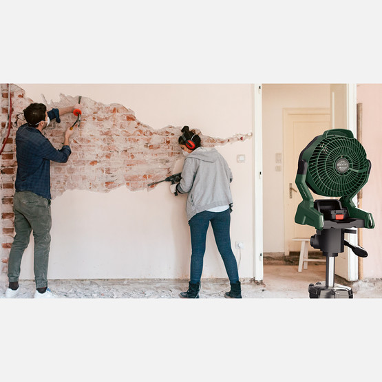 Bosch UniversalFan 18V-1000 (Solo) Akülü Fan (Akü ve Şarj Cihazı Dahil Değildir.)