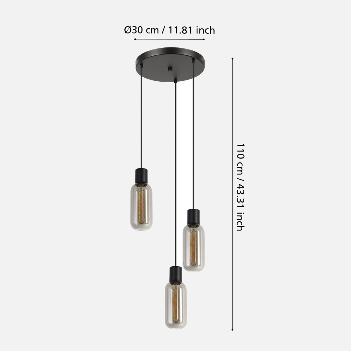    Eglo Maione Sarkıt Avize 