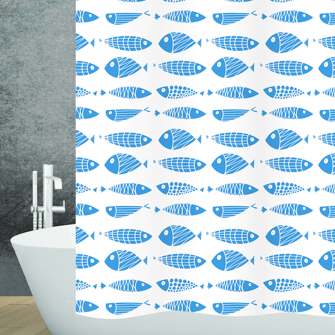    Duş Perdesi Scuby 120x200 Cm 