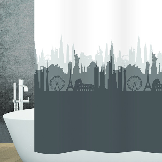 Duş Perdesi City 180x200 Cm