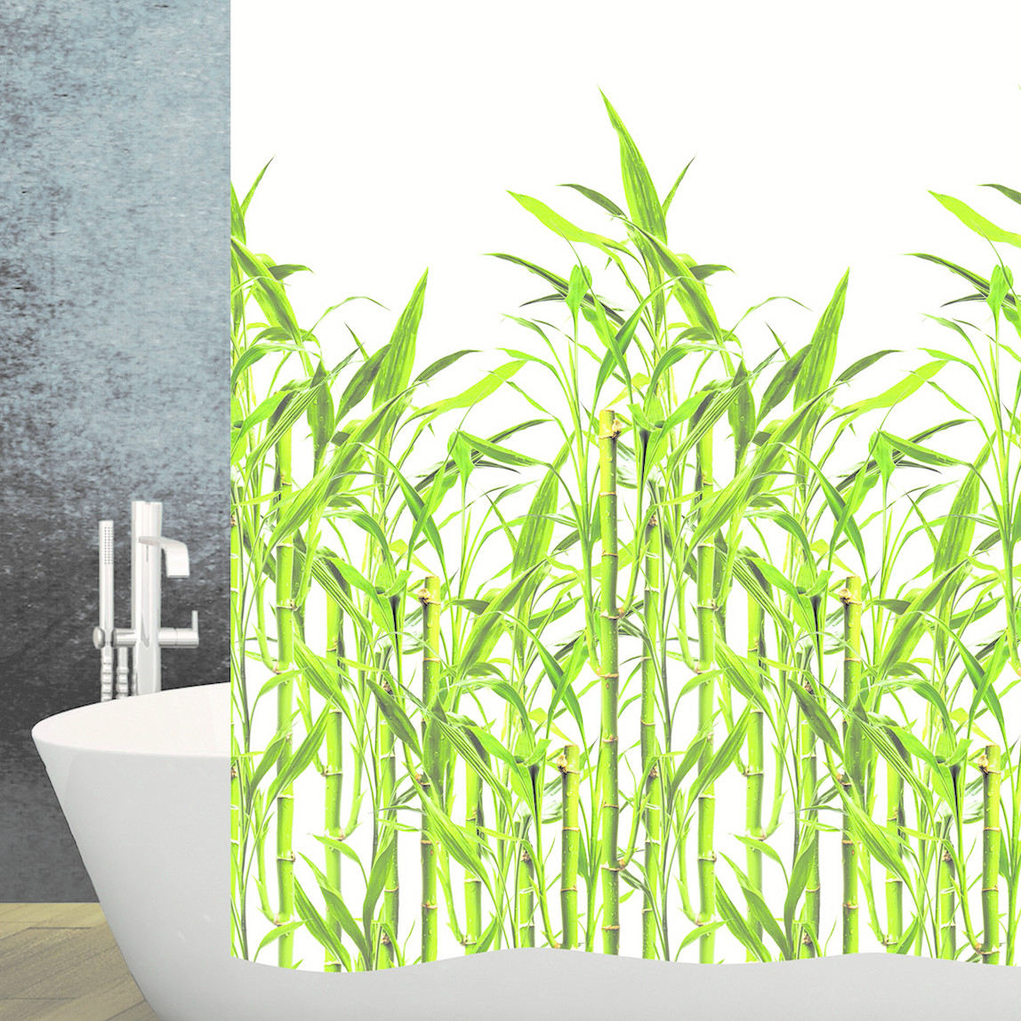    Duş Perdesi Bamboo 120x200 Cm 