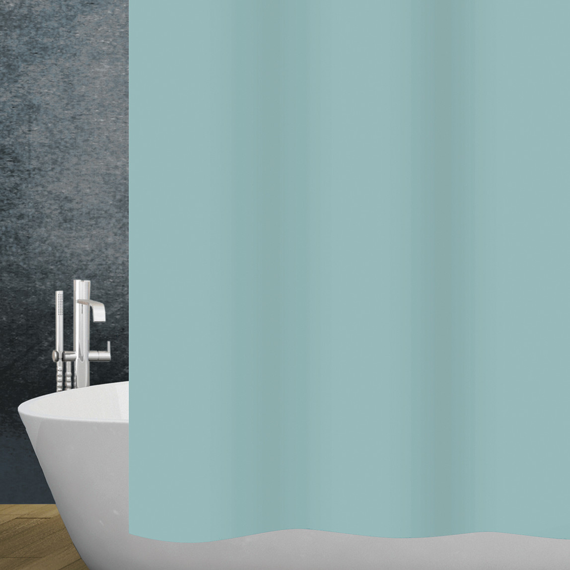    Duş Perdesi Basic Mint 180x200 Cm 