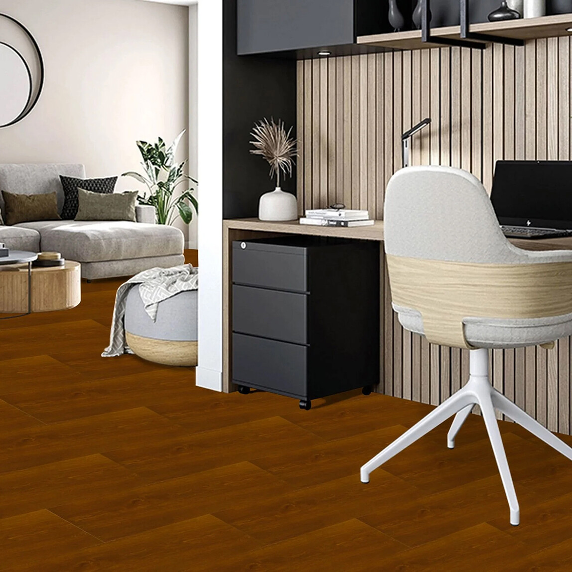     Tink PVC Yapışkanlı Yer Döşeme Altın Meşe 25x80cm 