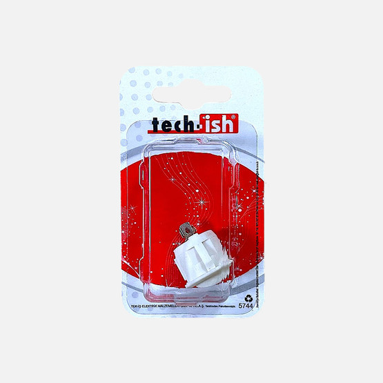 Tek-iş Açma/Kapama Anahtarı Büyük Beyaz

