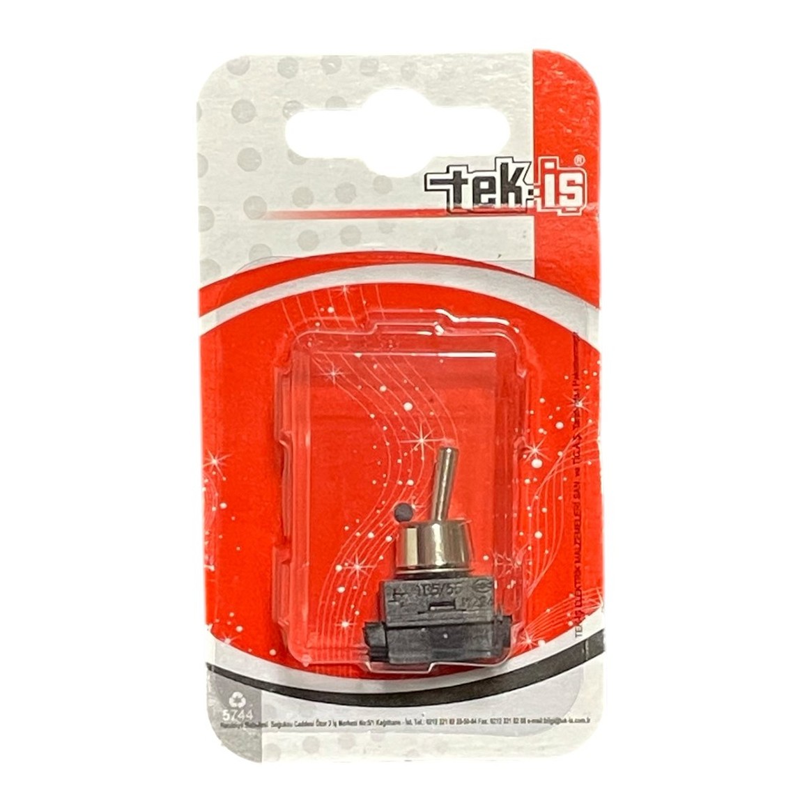    Tek-iş Çıt-Çıt Anahtar Metal Çubuk 