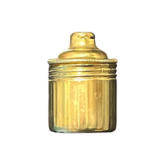 Tek-İş Duy E-27 Metal Düz Duy Sarı