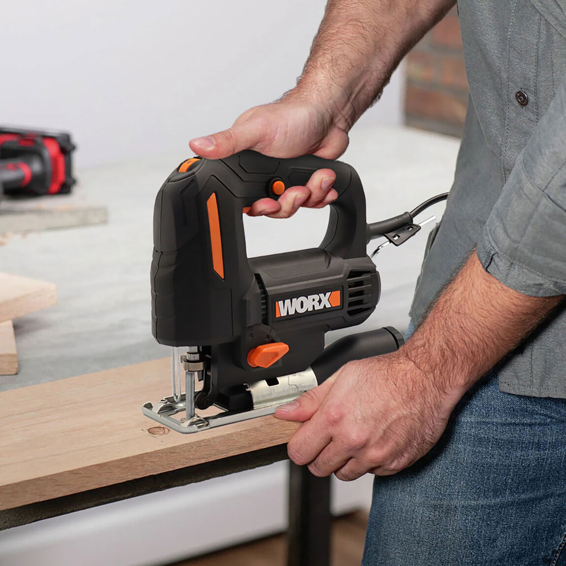    Worx WX463 550 Watt Devir Ayarlı Profesyonel Dekupaj Testere 