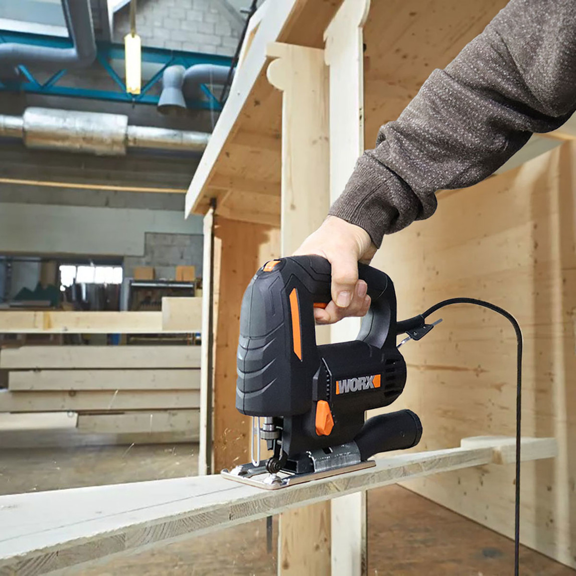    Worx WX463 550 Watt Devir Ayarlı Profesyonel Dekupaj Testere 