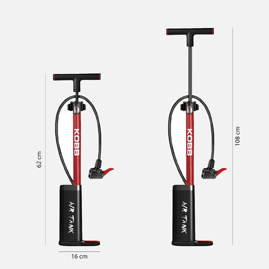 KOBB KB3256D 87 PSI Dijital Basınç Göstergeli Taşınabilir El Pompası